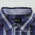 Sweat-absorbing Soft Touch Mens Plaid Shirts